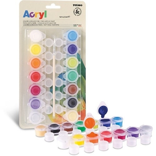 Pintura Acrilica Primo X 14 Colores De 4.5 Ml image 0