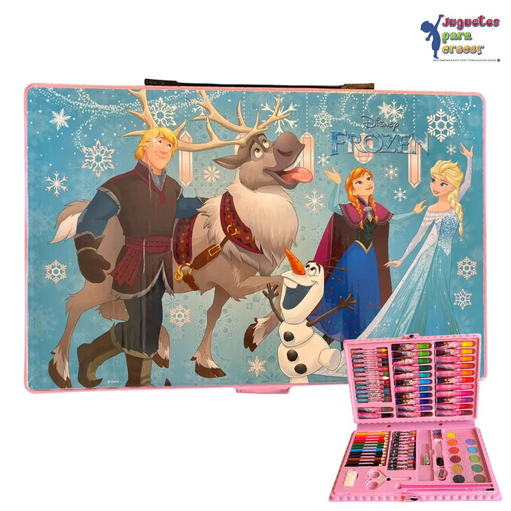 Valija Artística Frozen – Set de Arte Completo (99 piezas) image 0
