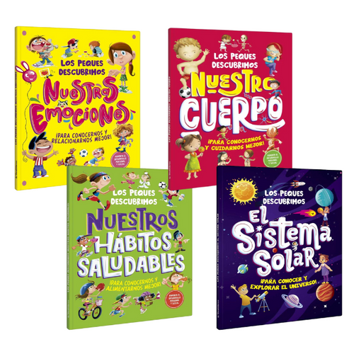 Colección "Los Peques Descubrimos" - Pack x4 libros image 0
