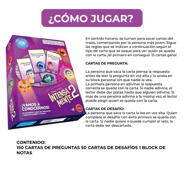 VAMOS A CONOCERNOS - INTENSAMENTE 2 image 1
