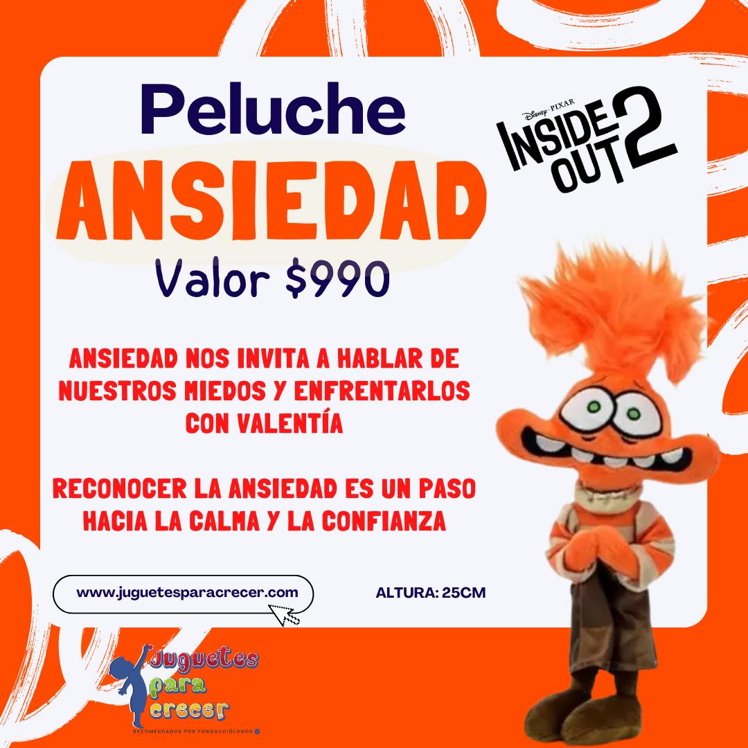 Peluche Ansiedad 25 cm Intensamente 2 image 2