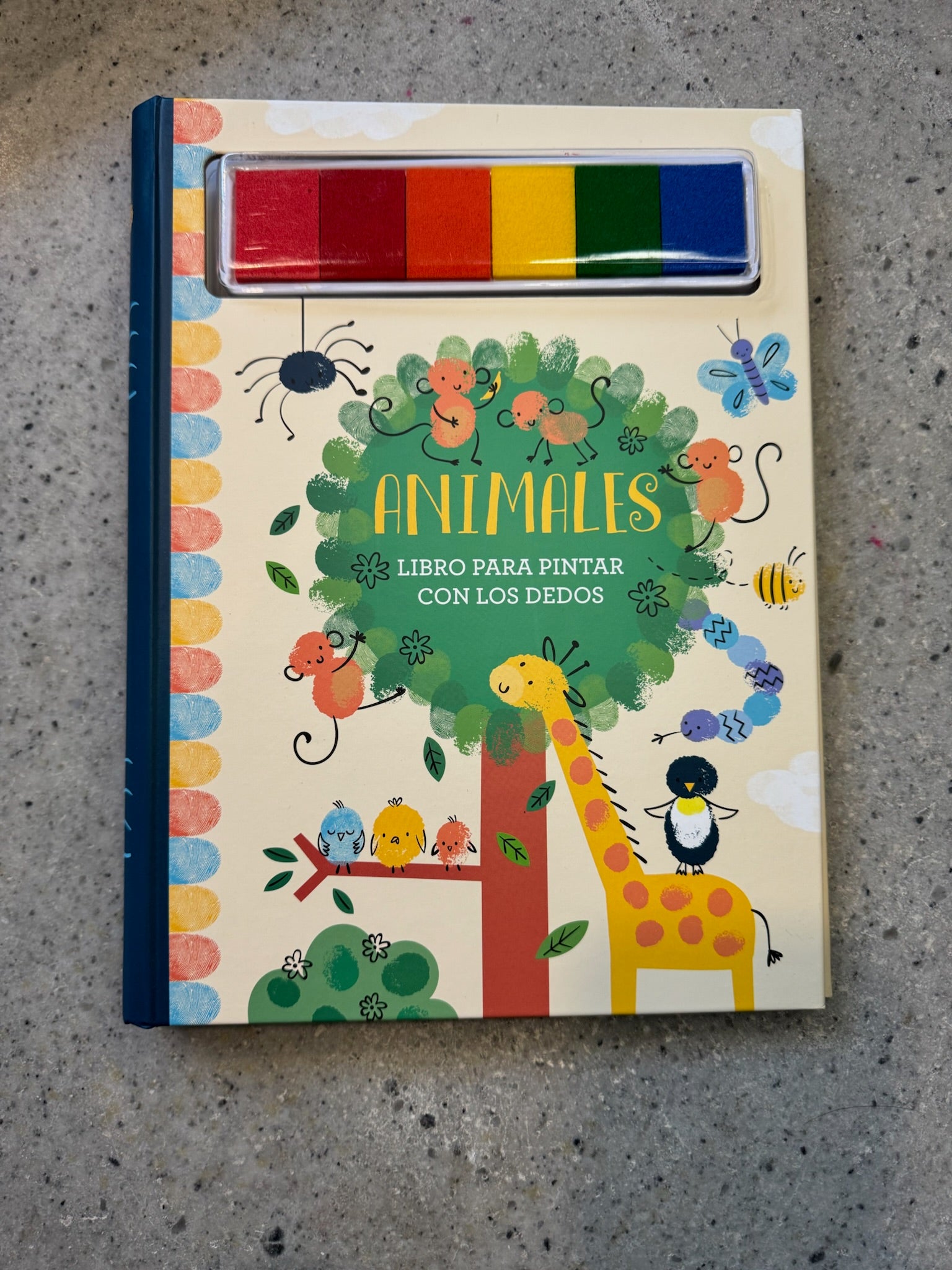 Libro Animales para pintar con los dedos image 1