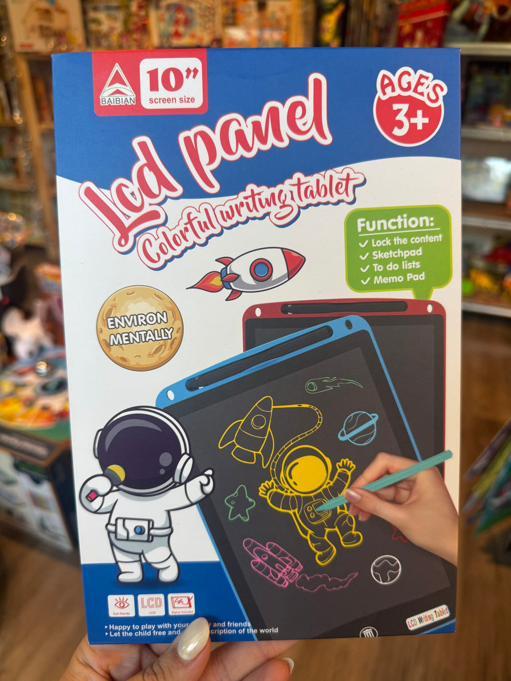 Pizarra Mágica LED para Dibujar – 10” con Lápiz image 2
