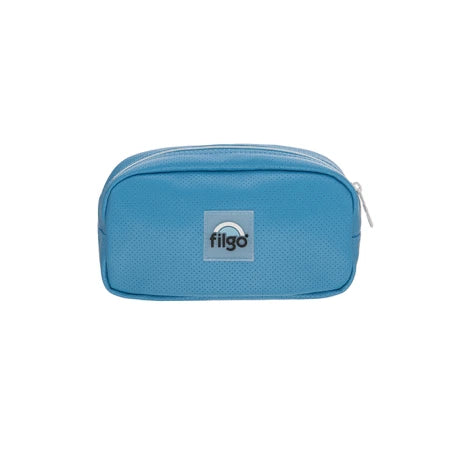 Cartuchera Oval Filgo Celeste y Blanca – Diseño Fútbol image 2