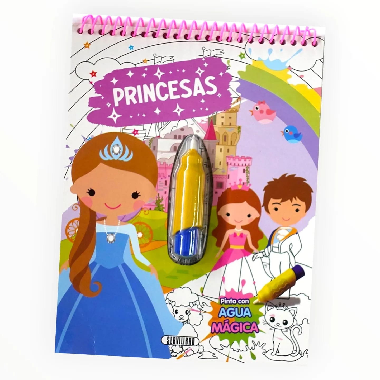 Libro de Agua Mágica - Princesas image 0