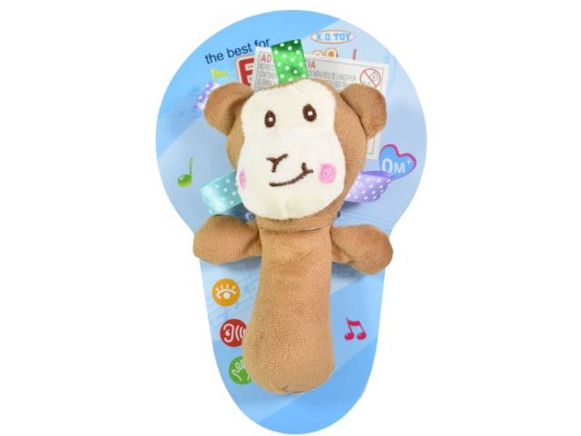 Sonajero de Peluche – Mono image 1