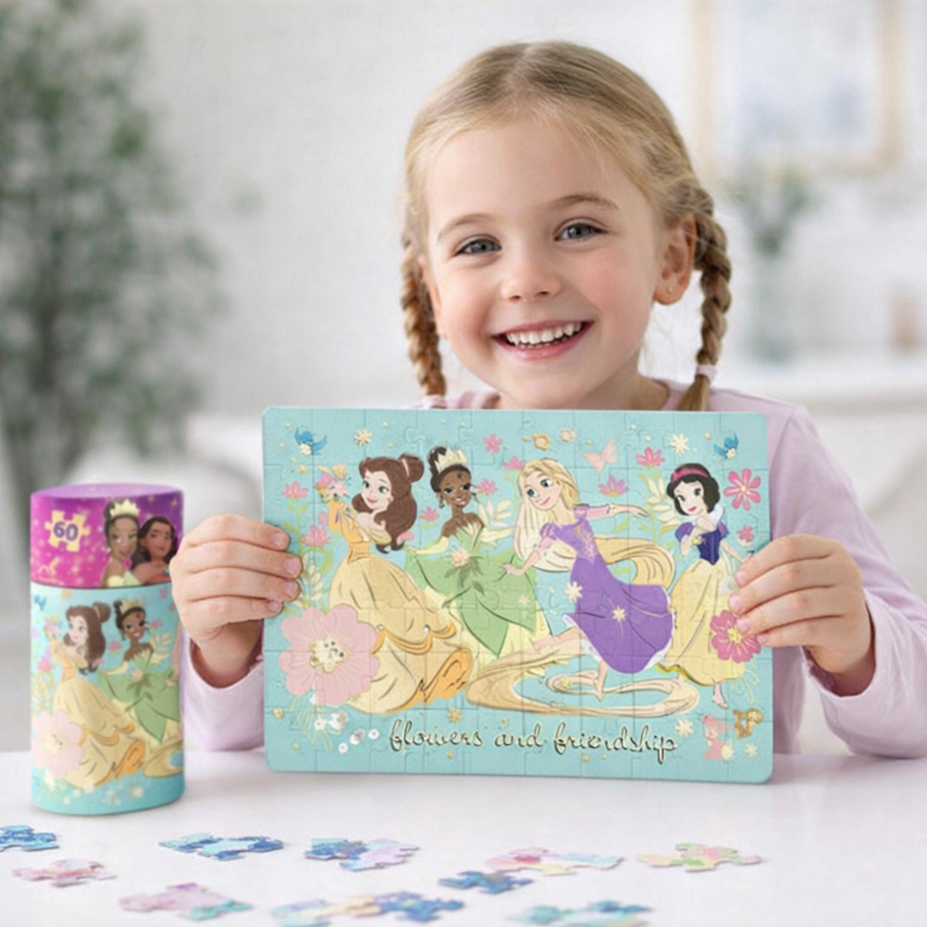 Puzzle Infantil Princesas – 60 Piezas image 0