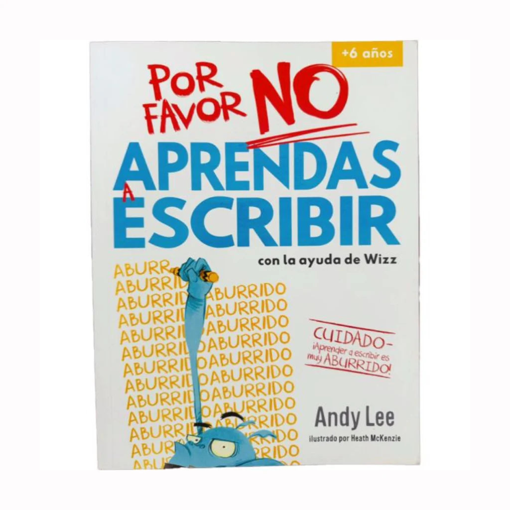 Libro Por Favor No Aprendas - A Escribir image 0