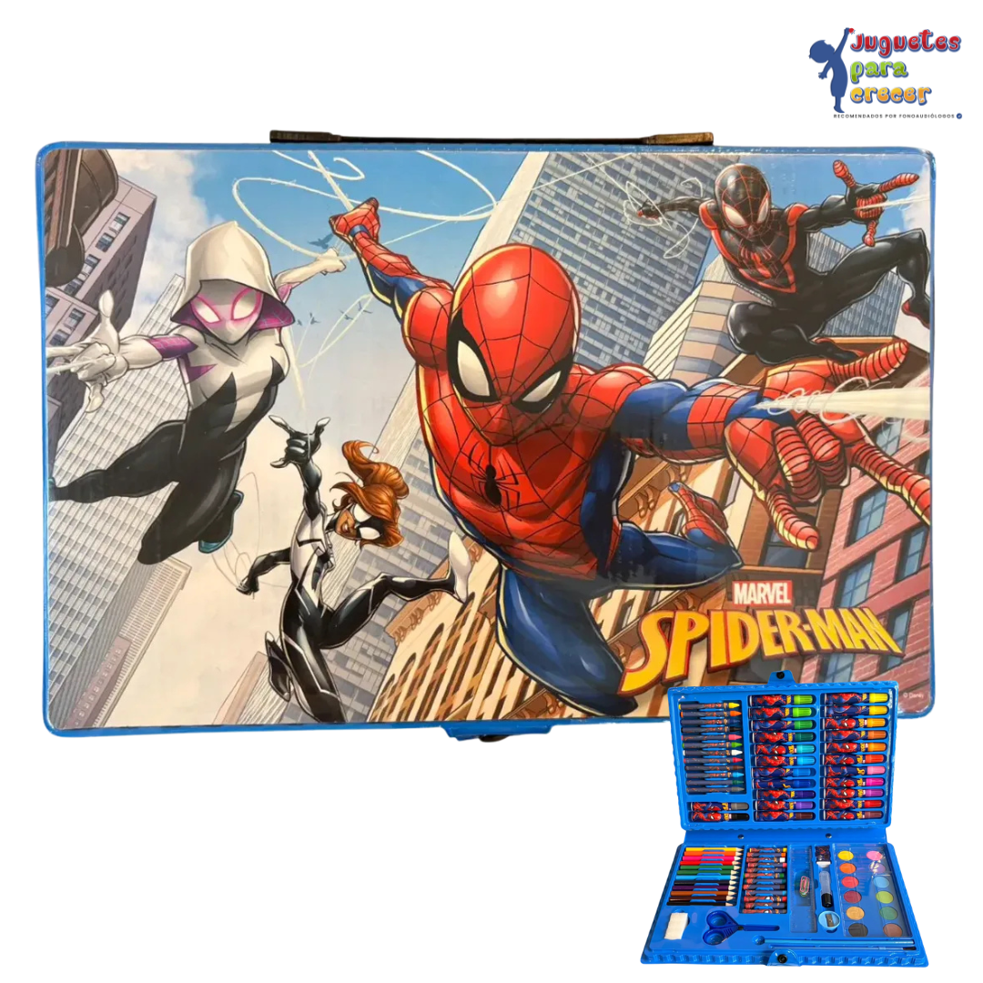 Valija Artística Spider-Man – Set de Arte Completo (99 piezas) image 0