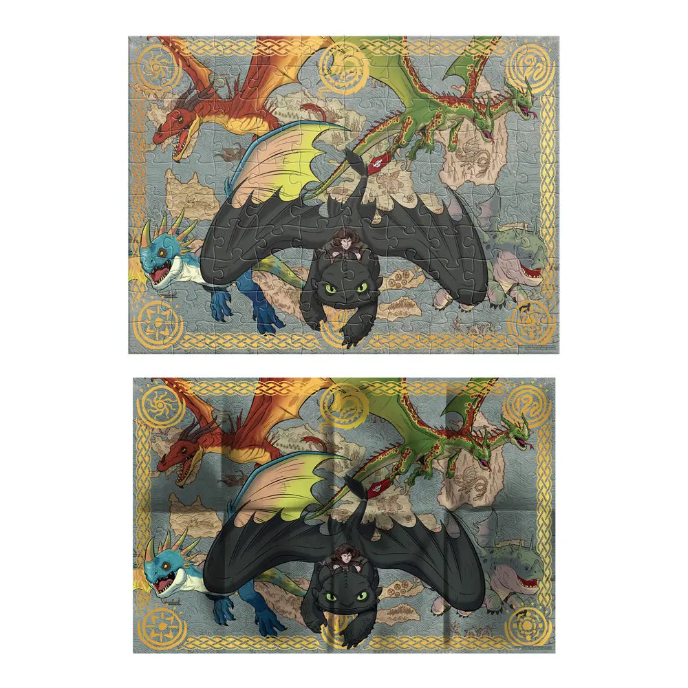 Puzzle Cómo entrenar a tu dragón – 100 piezas image 2