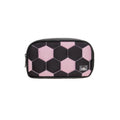 Cartuchera Oval Filgo Negra y Rosada – Diseño Fútbol image 0