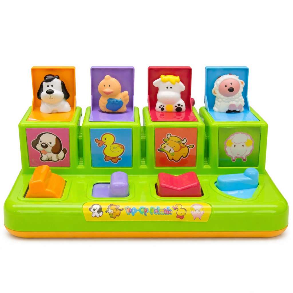 JUEGO POP UP - CAUSA Y EFECTO - ANIMALES image 0