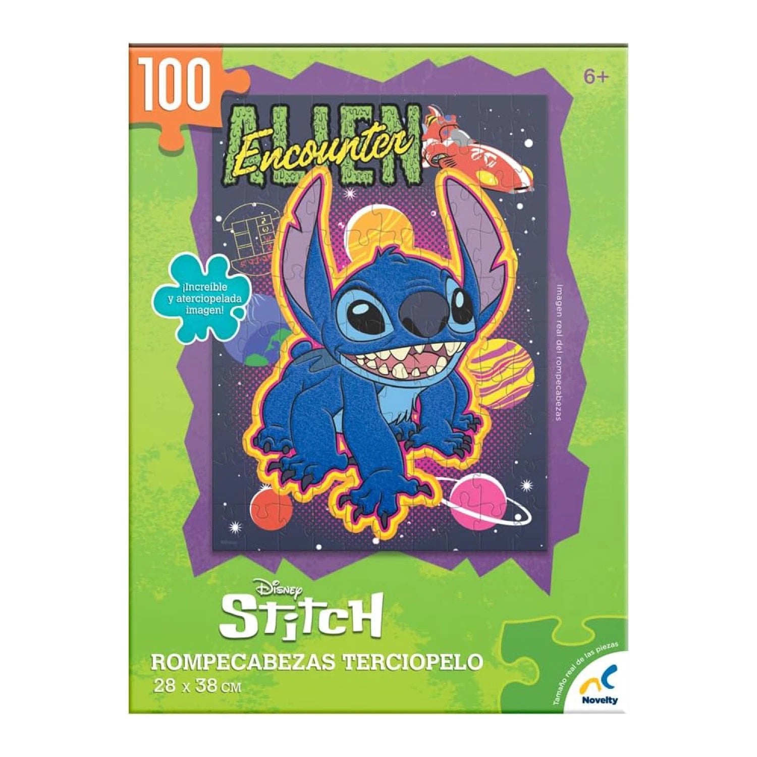 Puzzle Stitch Terciopelo (100 piezas) image 1