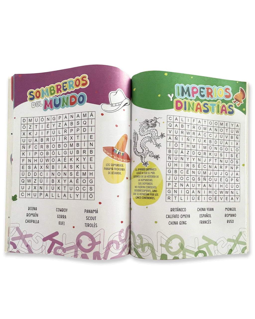 Sopa de Letras Infantil: "Descubriendo del Mundo" image 1