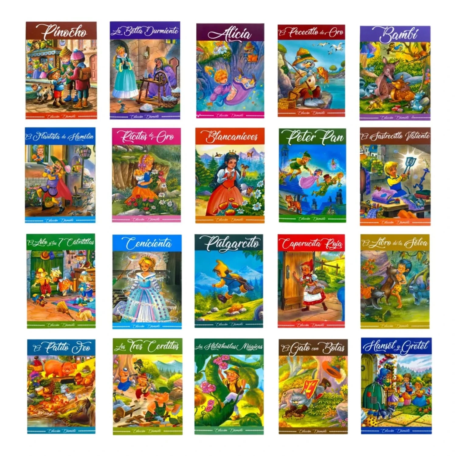 Libros cuentos clásicos pack x6 image 0