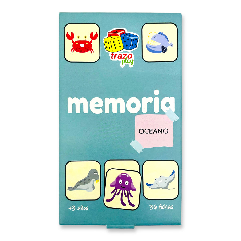 Juego de Memoria Océano image 0