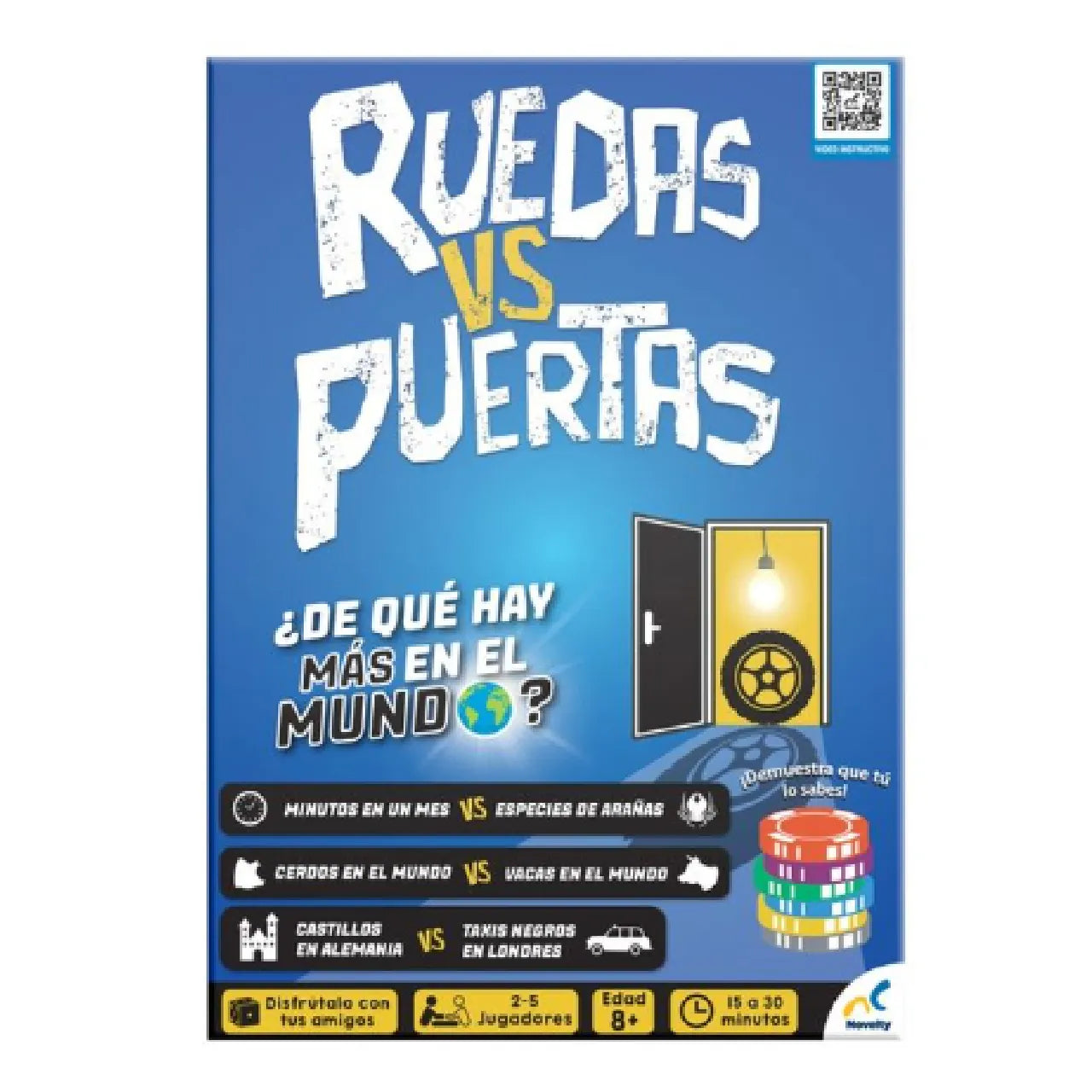 Juego de mesa: Ruedas vs Puertas image 1