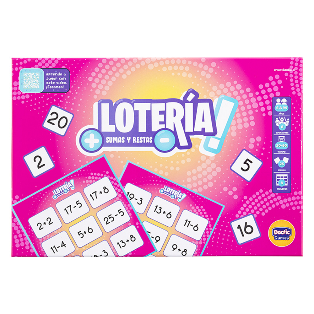 LOTERIA DE SUMAS Y RESTAS image 0