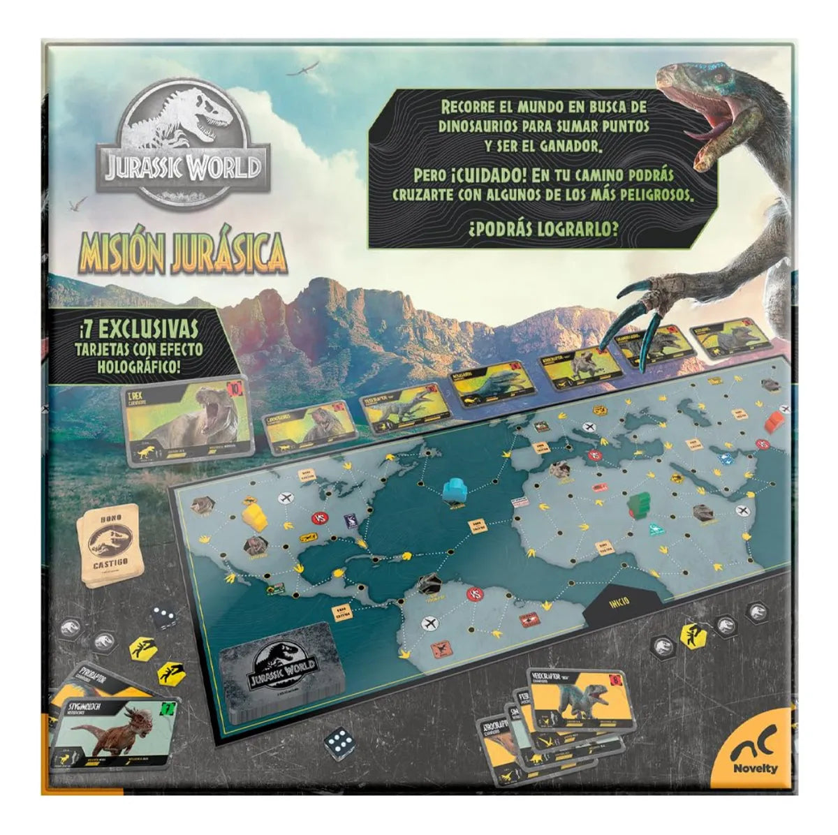 Juego de caja Misión Jurásica image 1