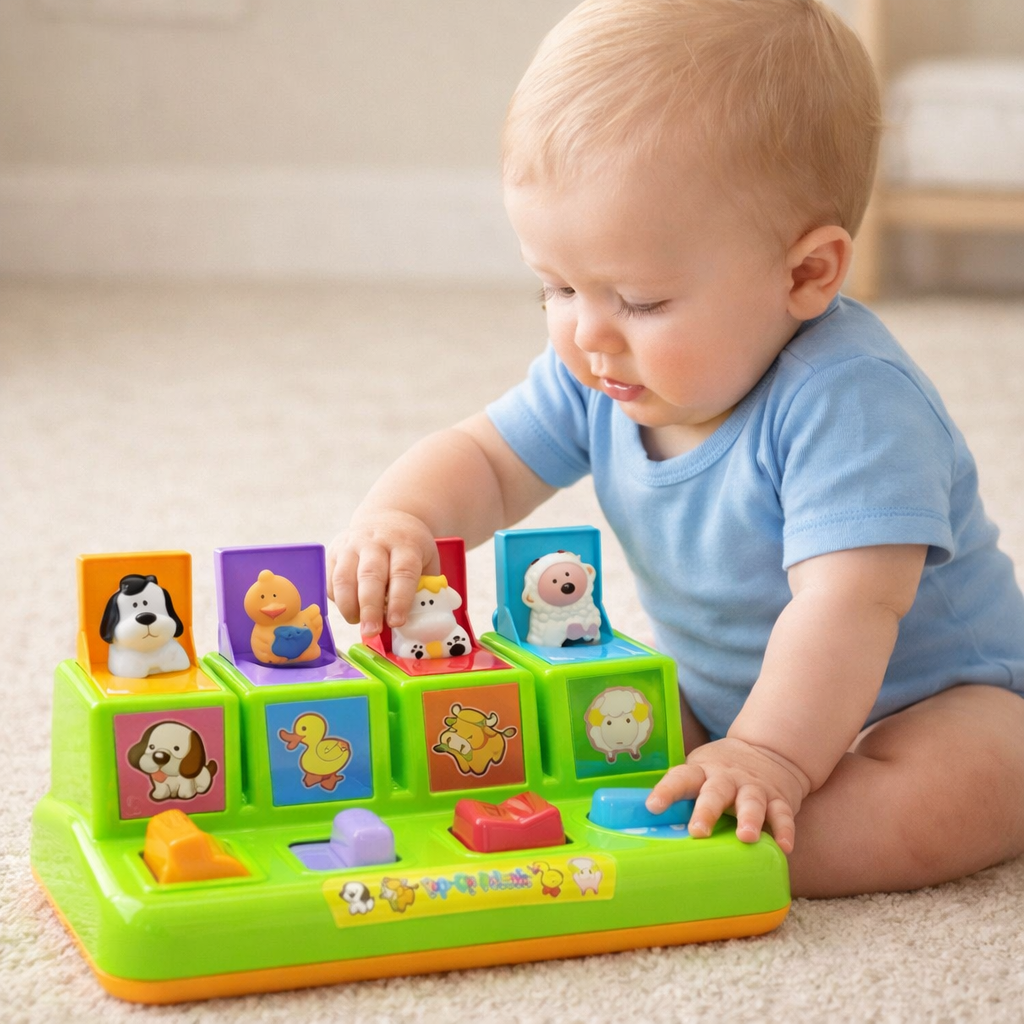 JUEGO POP UP - CAUSA Y EFECTO - ANIMALES image 1