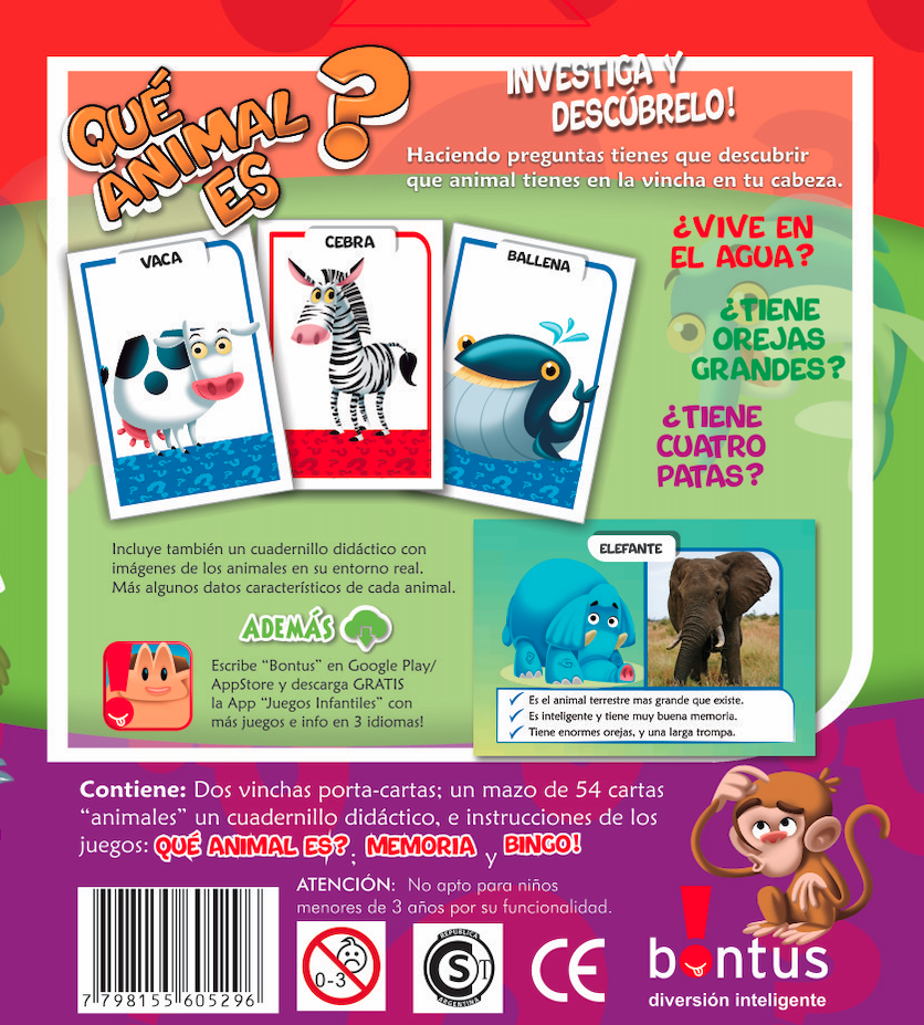 Juego Bontus: Qué animal es? image 1