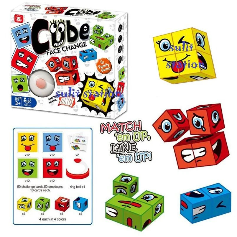 CUBOS DE EXPRESIONES FACIALES image 0