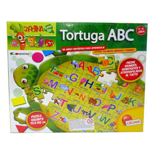 Puzzle Gigante Tortuga ABC image 1
