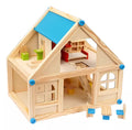 Casita de muñecas con muebles image 0
