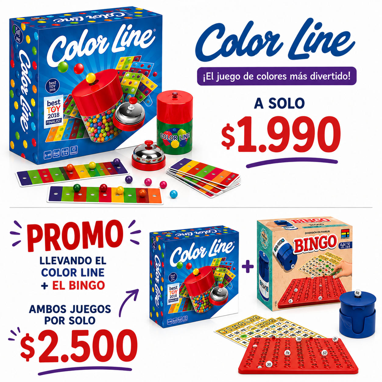 Promo: Manos Rápidas + Bingo