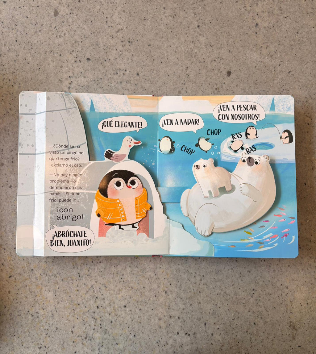 Libro de la colección abrazos con pop-up