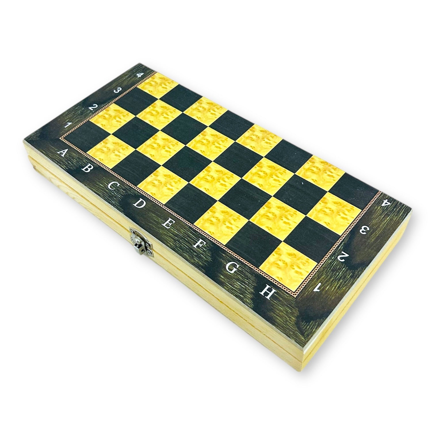 Juego de Mesa 3 en 1 – Ajedrez, Damas y Backgammon