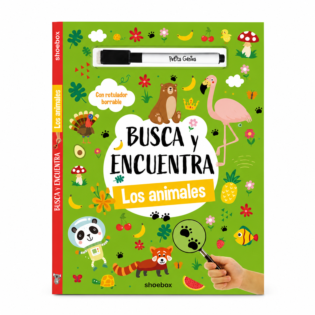 Busca y Encuentra – Libro interactivo con marcador borrable | 3 modelos