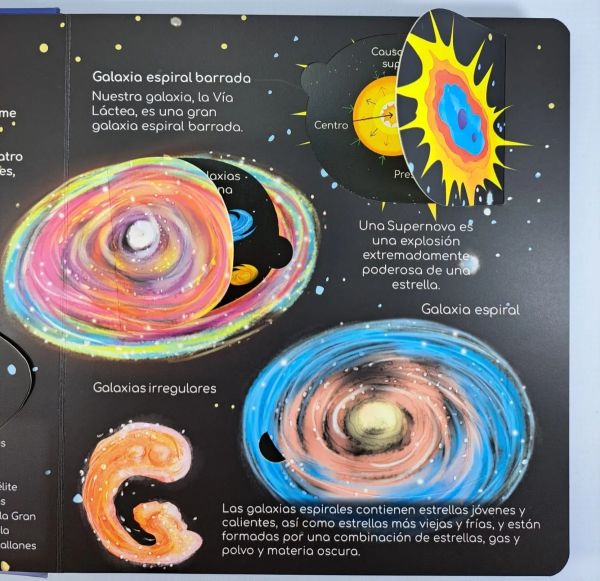 Libro "Explora el espacio"