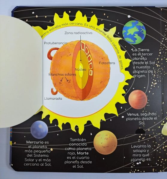 Libro "Explora el espacio"