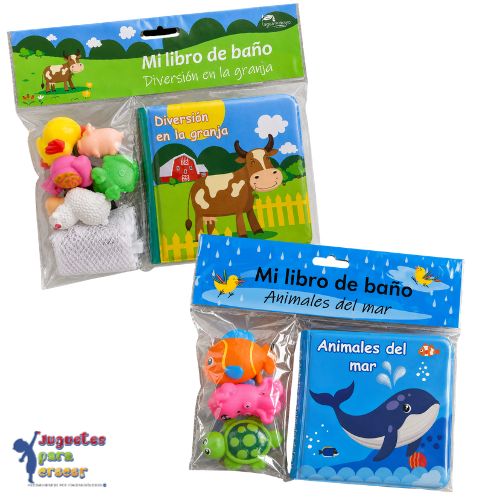 Libro de Baño con Muñequitos