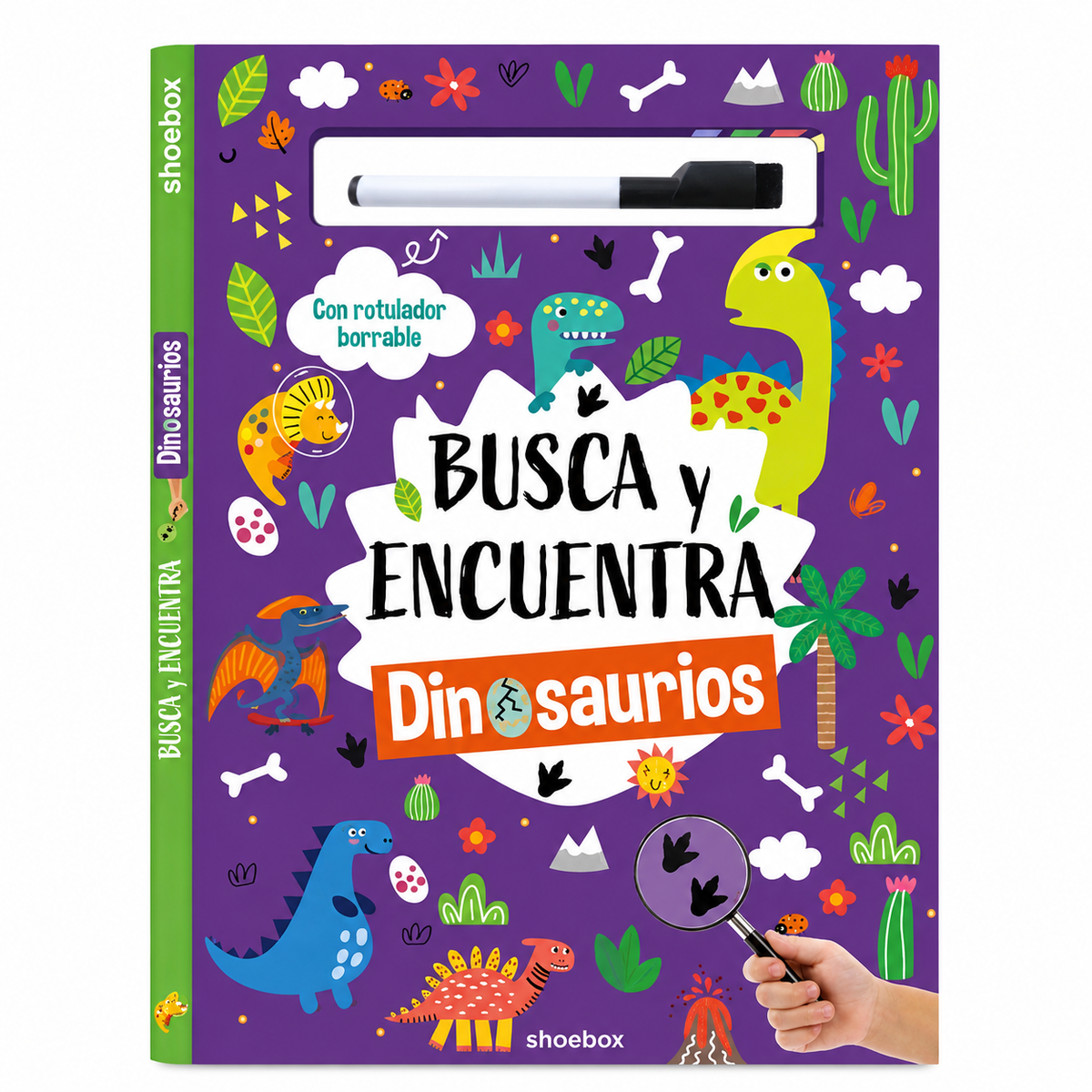 Busca y Encuentra – Libro interactivo con marcador borrable | 3 modelos
