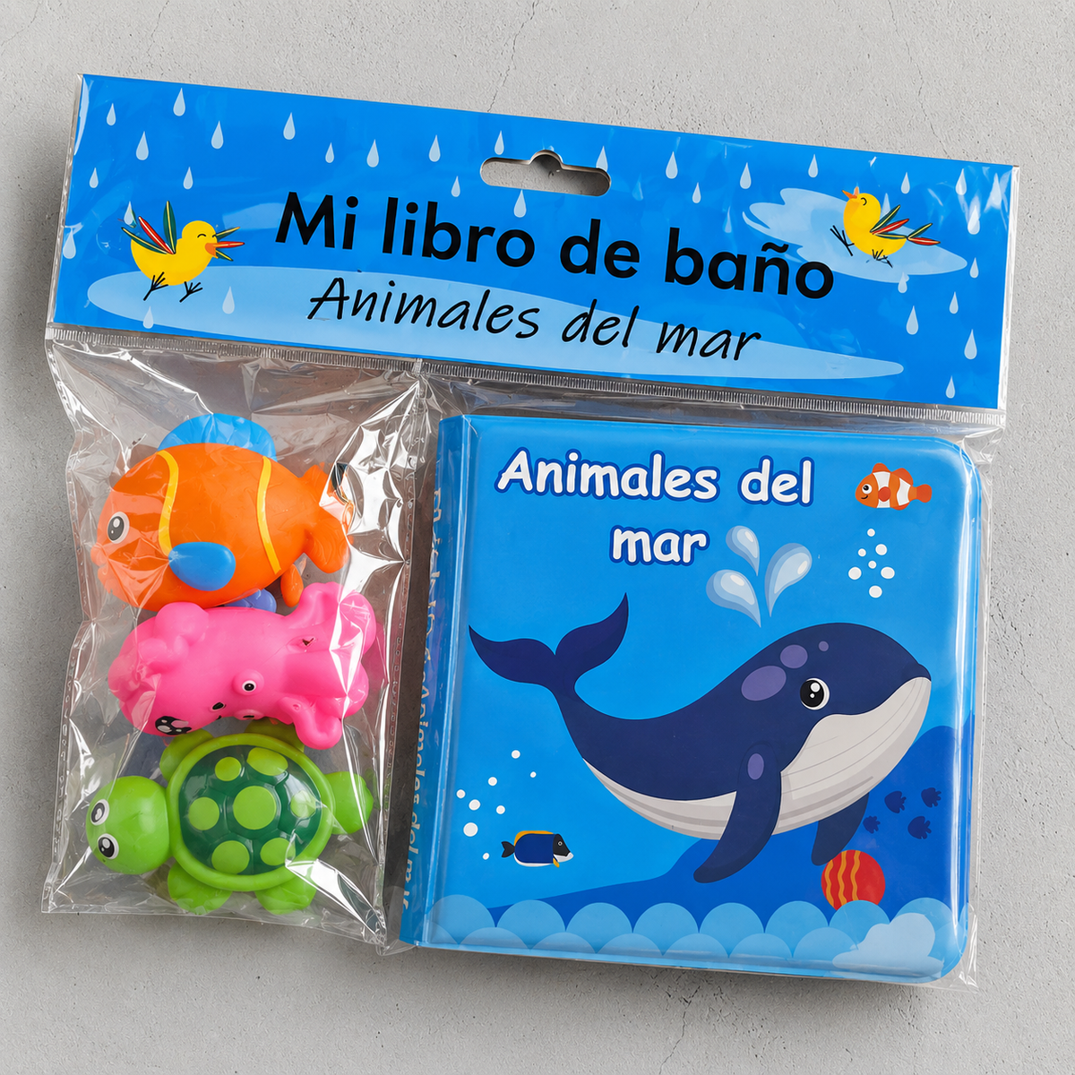 Libro de Baño con Muñequitos