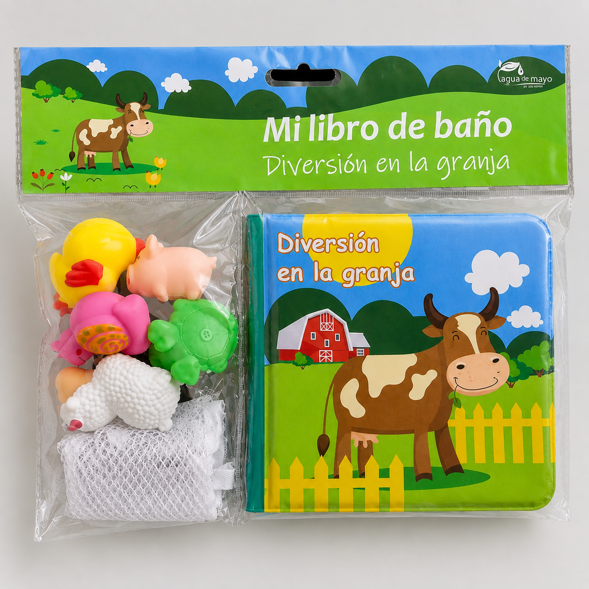 Libro de Baño con Muñequitos