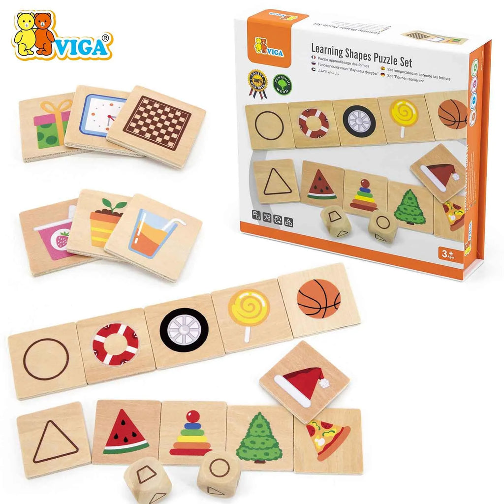Juego de Asociación y Formas Geométricas