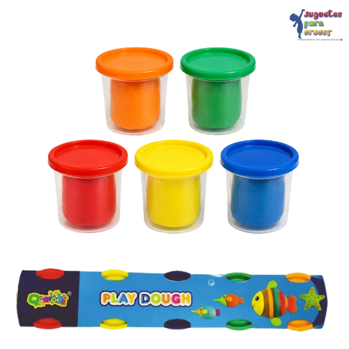 Set de 5 Masas de Colores