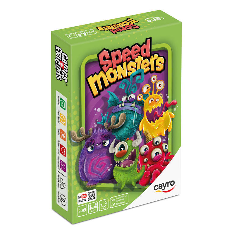 Juego de cartas Speed Monsters