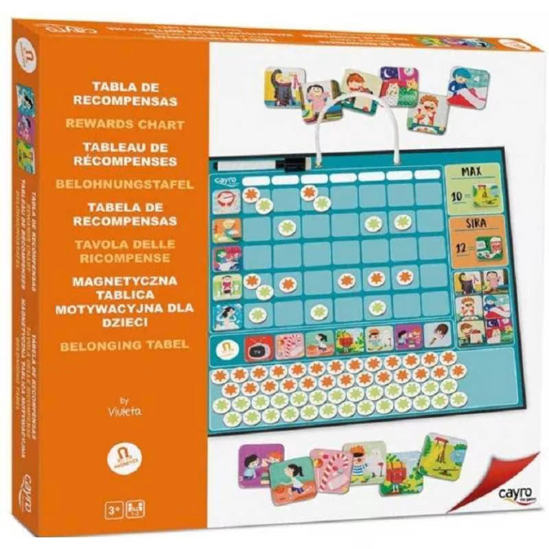 Tablero de Recompensas Magnética – Hábitos y Rutinas