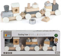 Tren de madera con formas