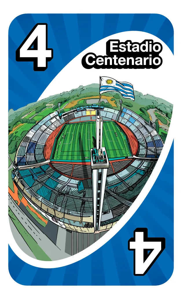 Juego De Cartas Uno Edicion Uruguay