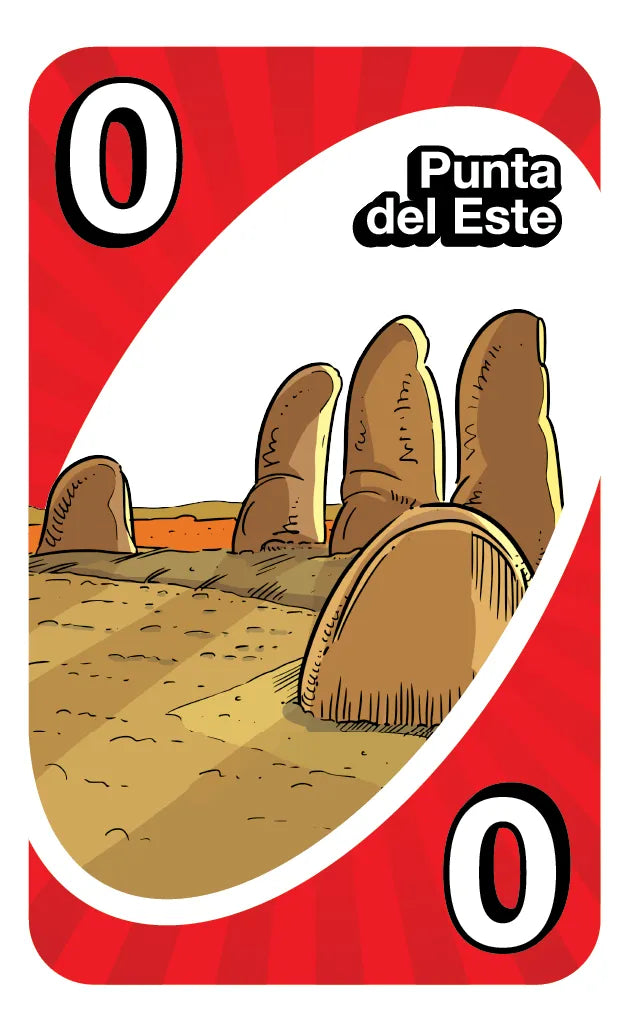 Juego De Cartas Uno Edicion Uruguay