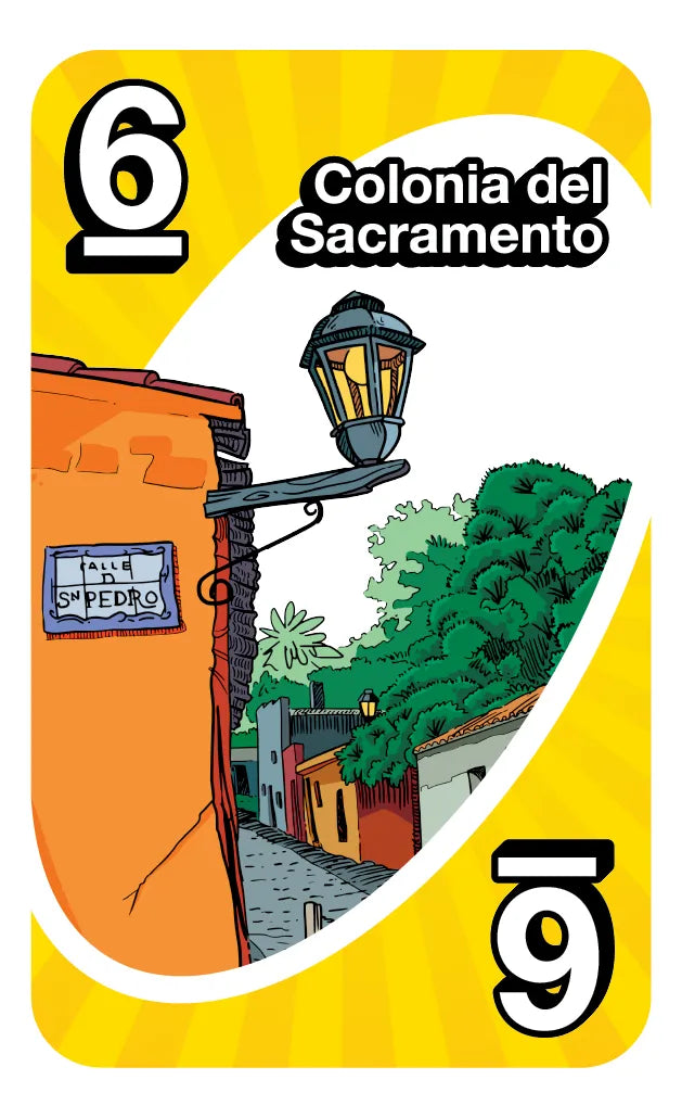 Juego De Cartas Uno Edicion Uruguay