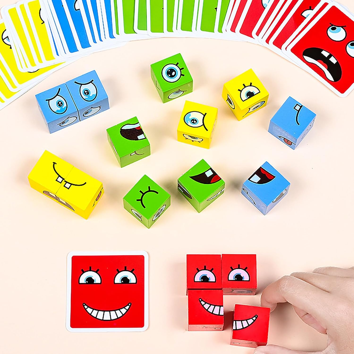 CUBOS DE EXPRESIONES FACIALES image 1
