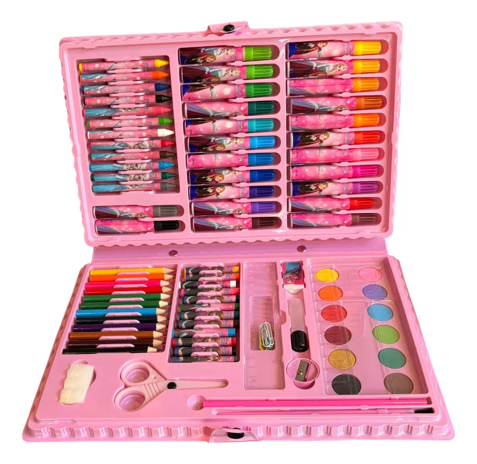 Valija Artística Frozen – Set de Arte Completo (99 piezas) image 1