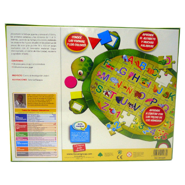 Puzzle Gigante Tortuga ABC image 3