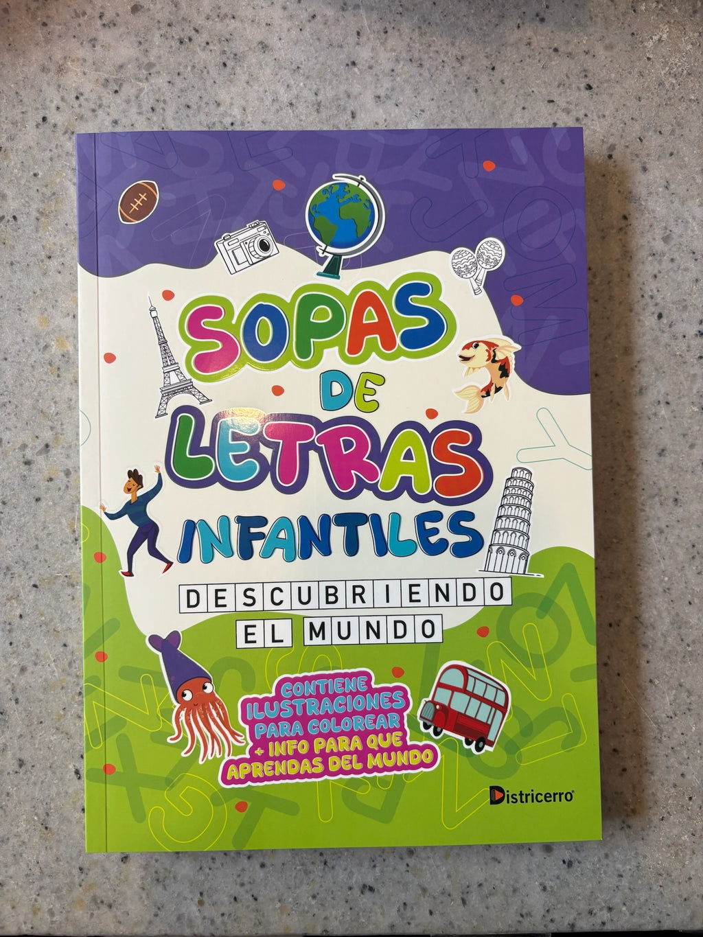 Pack Sopas de Letras Infantiles – Mundo + Animales image 2